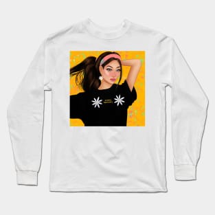 Daisy Girl Long Sleeve T-Shirt